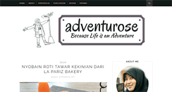 Desktop Screenshot of adventurose.com